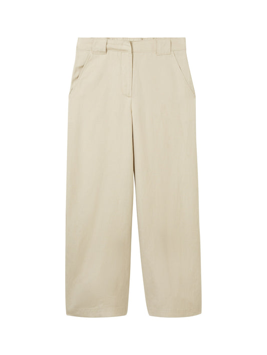 culotte linen pants summer beige Bild 1