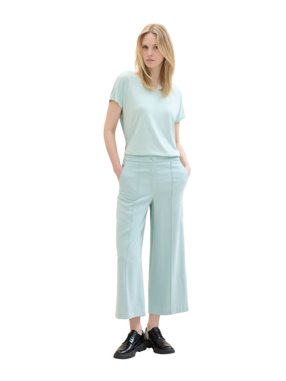 culotte pants with pintuck dusty mint blu Bild 5