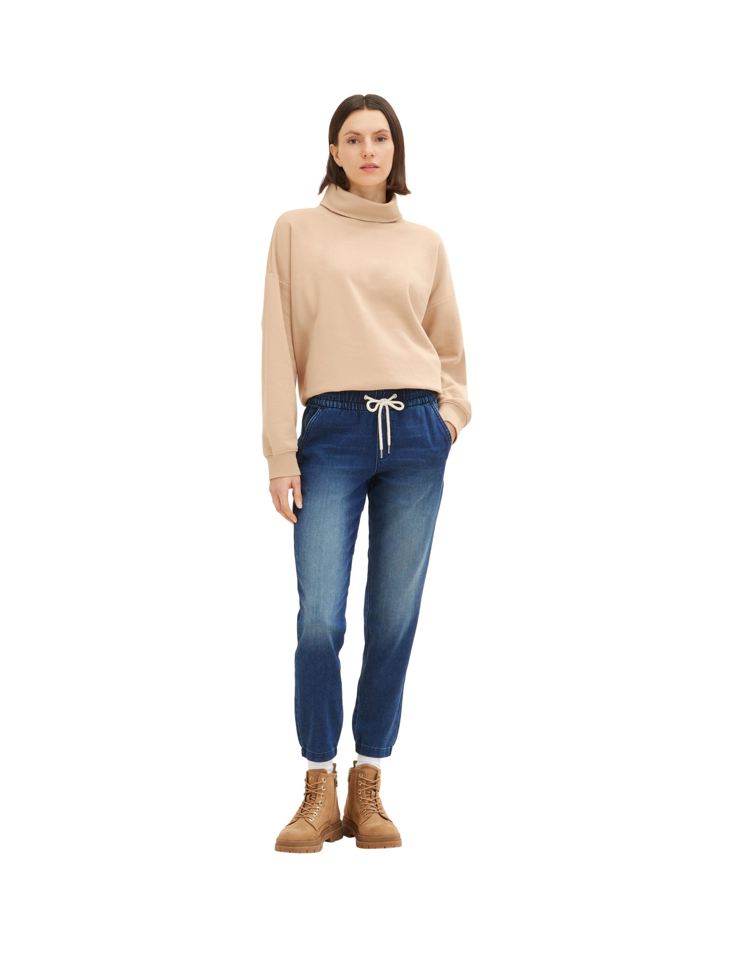 denim loose fit dark stone was Bild 5