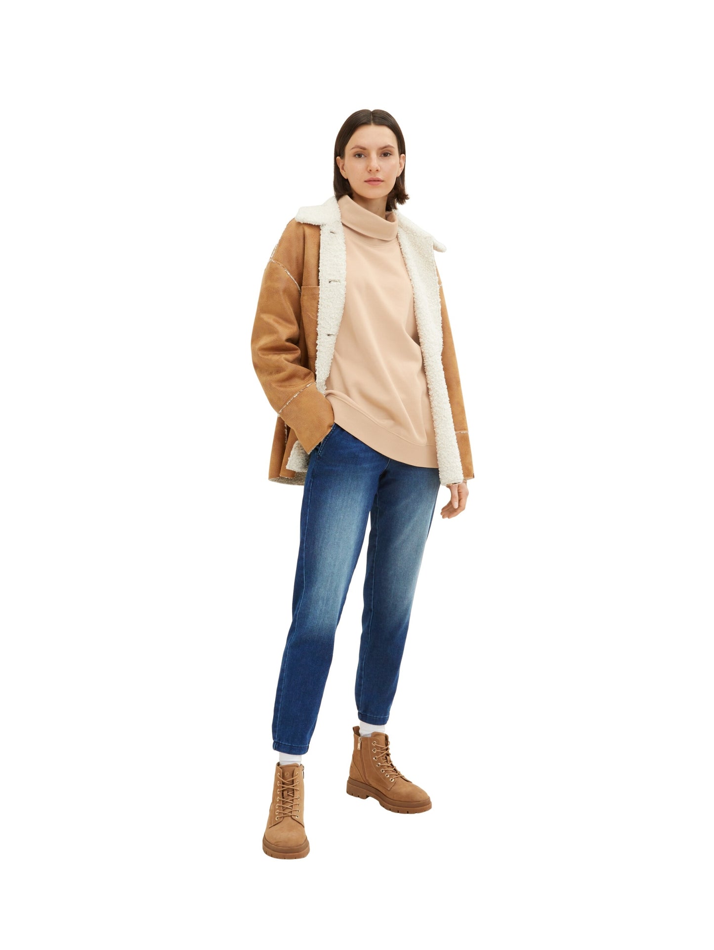 denim loose fit dark stone was Bild 7
