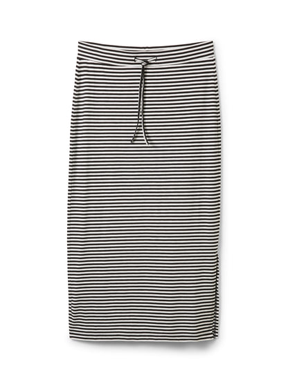 easy jersey skirt black offwhite Bild 1