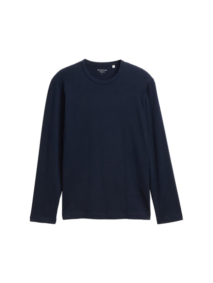 fitted printed longsleeve sky captain bl Bild 1