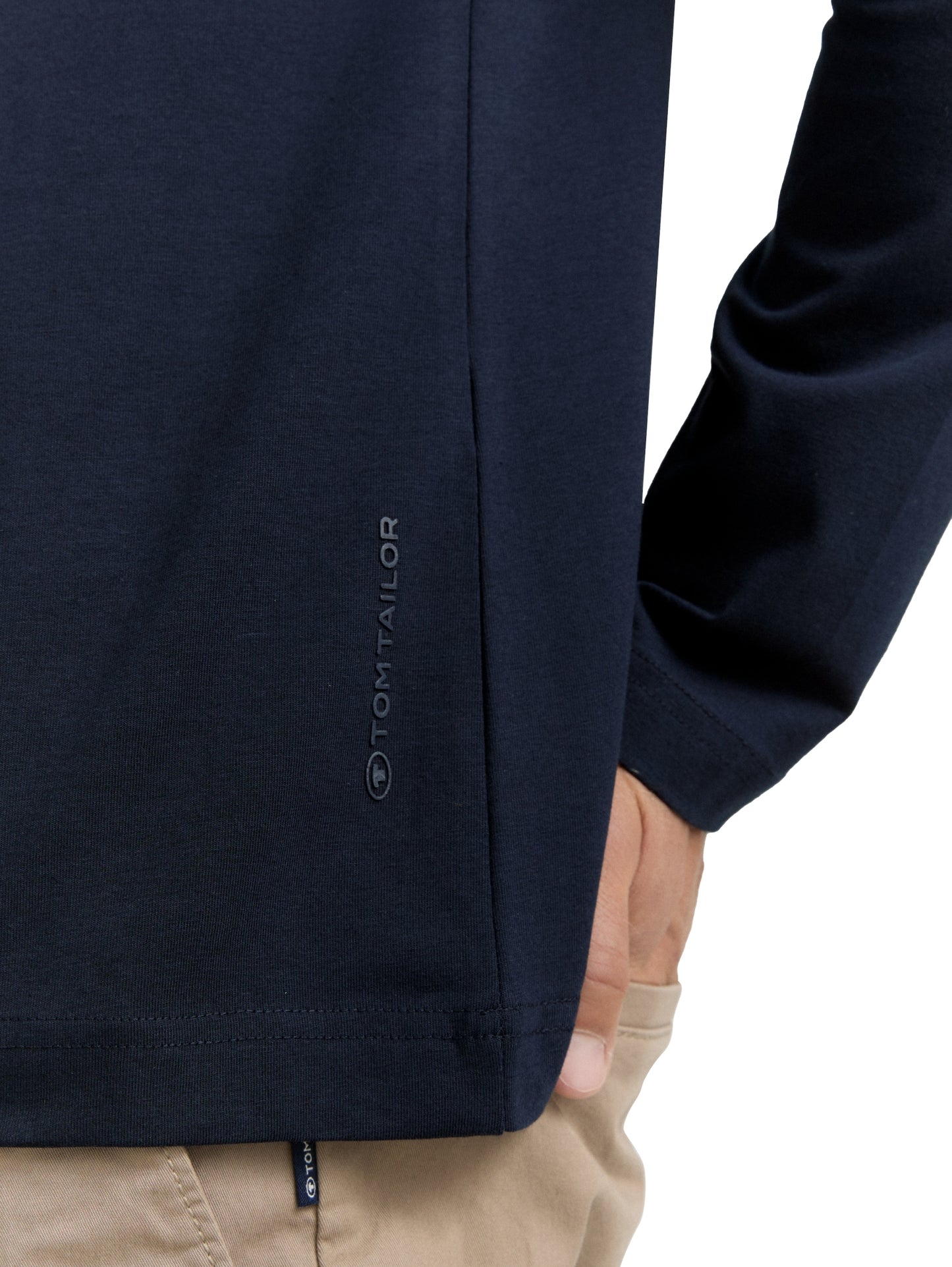 fitted printed longsleeve sky captain bl Bild 5