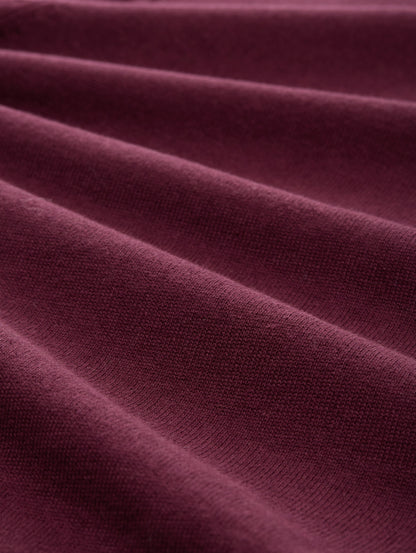 knit basic turtleneck bordeaux red Bild 2