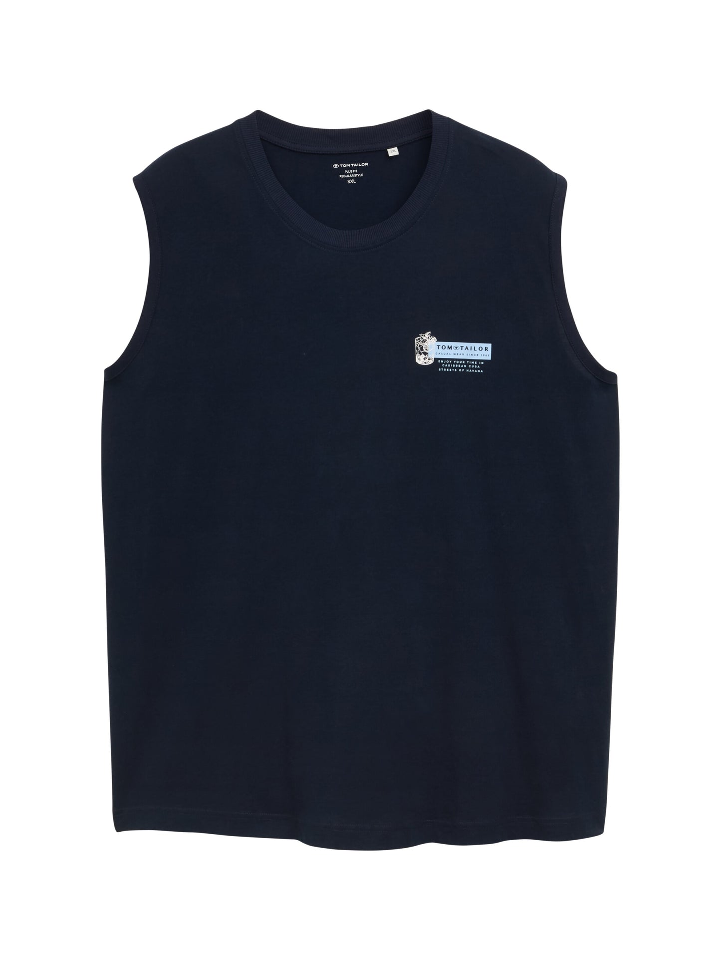 plus printed tanktop sky captain bl Bild 1