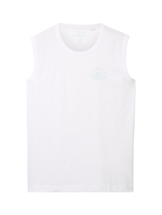 printed tanktop White Bild 1