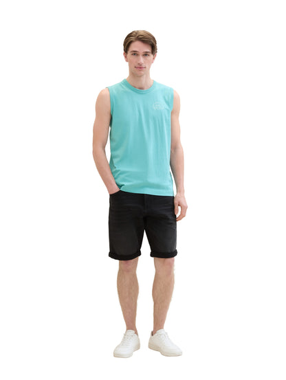 printed tanktop meadow teal Bild 4