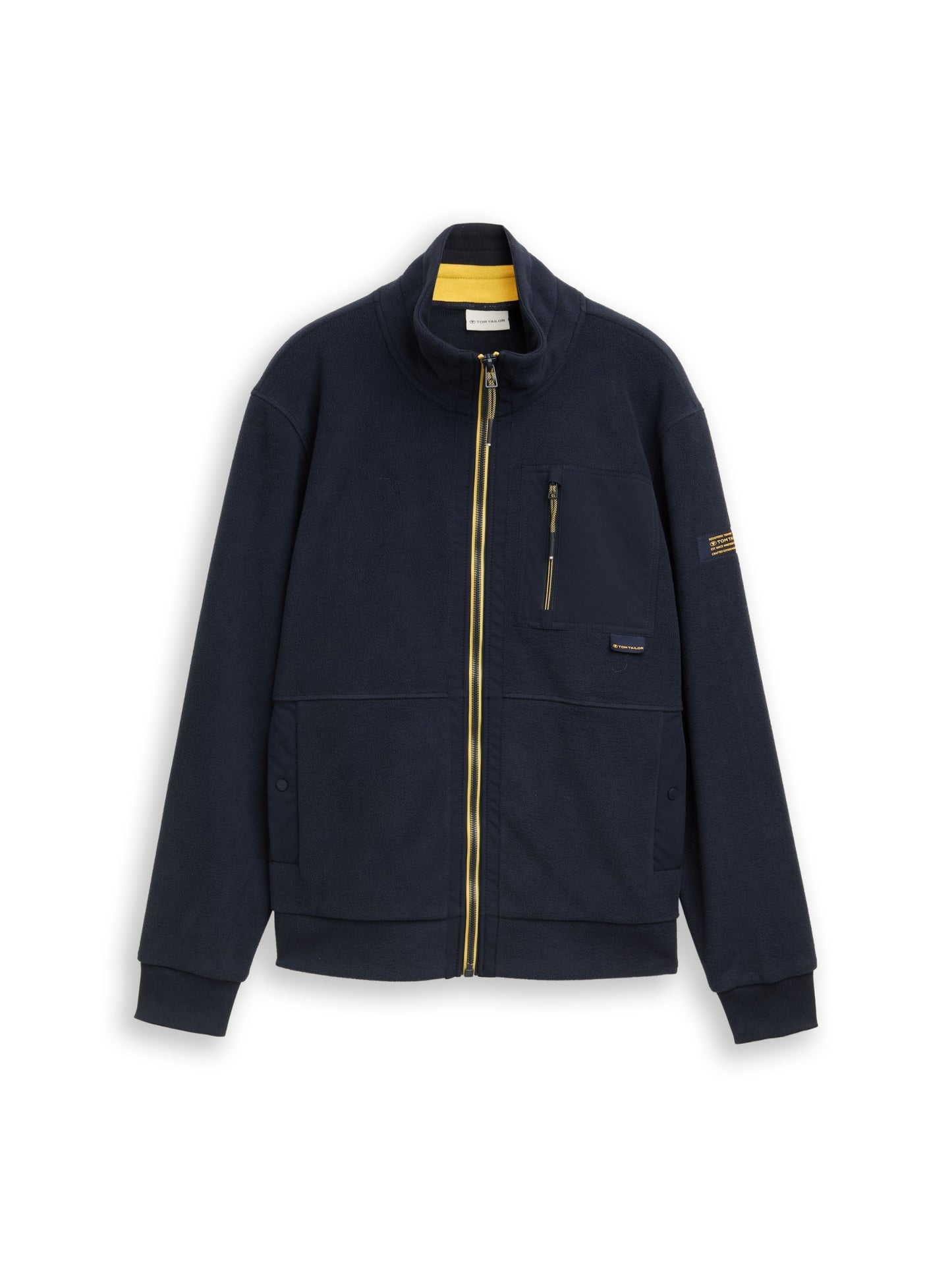 stand-up fleece jacket sky captain bl Bild 1