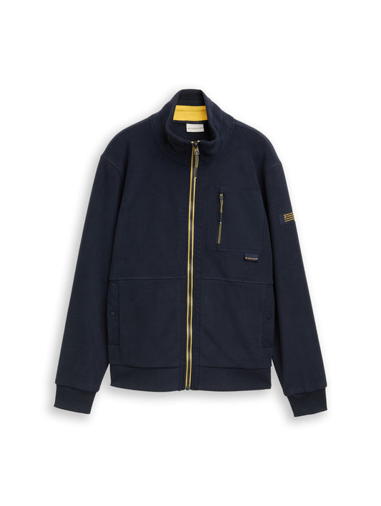 stand-up fleece jacket sky captain bl Bild 1