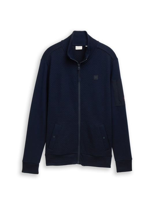 structured stand-up jacket sky captain bl Bild 1
