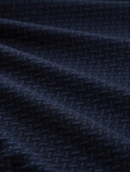 Sweatjacket structured sky captain bl Bild 2