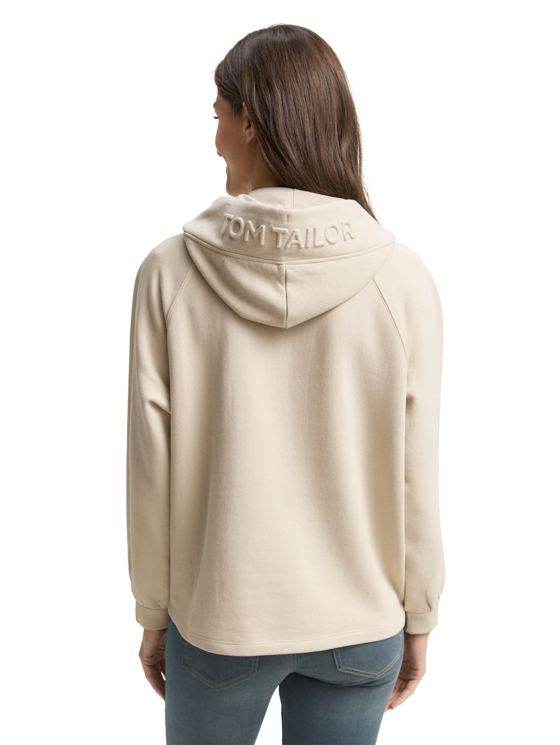 Sweatshirt Hoodie sand stone bei Bild 4