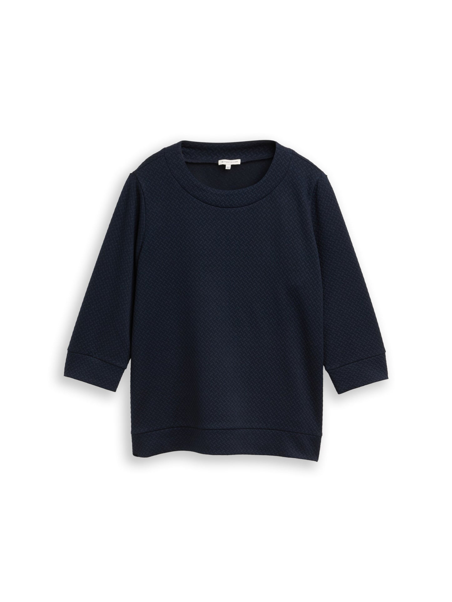 Sweatshirt structured sky captain bl Bild 1