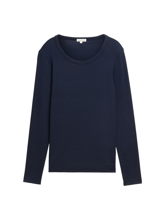 T-shirt crew neck sky captain bl Bild 1