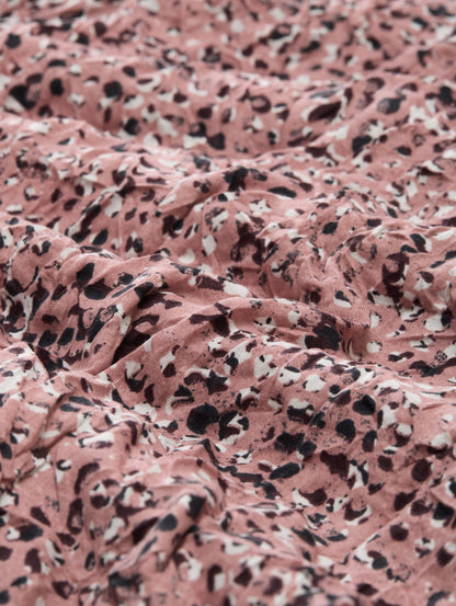 T-shirt crincle alloverprinted rose abstract Bild 2