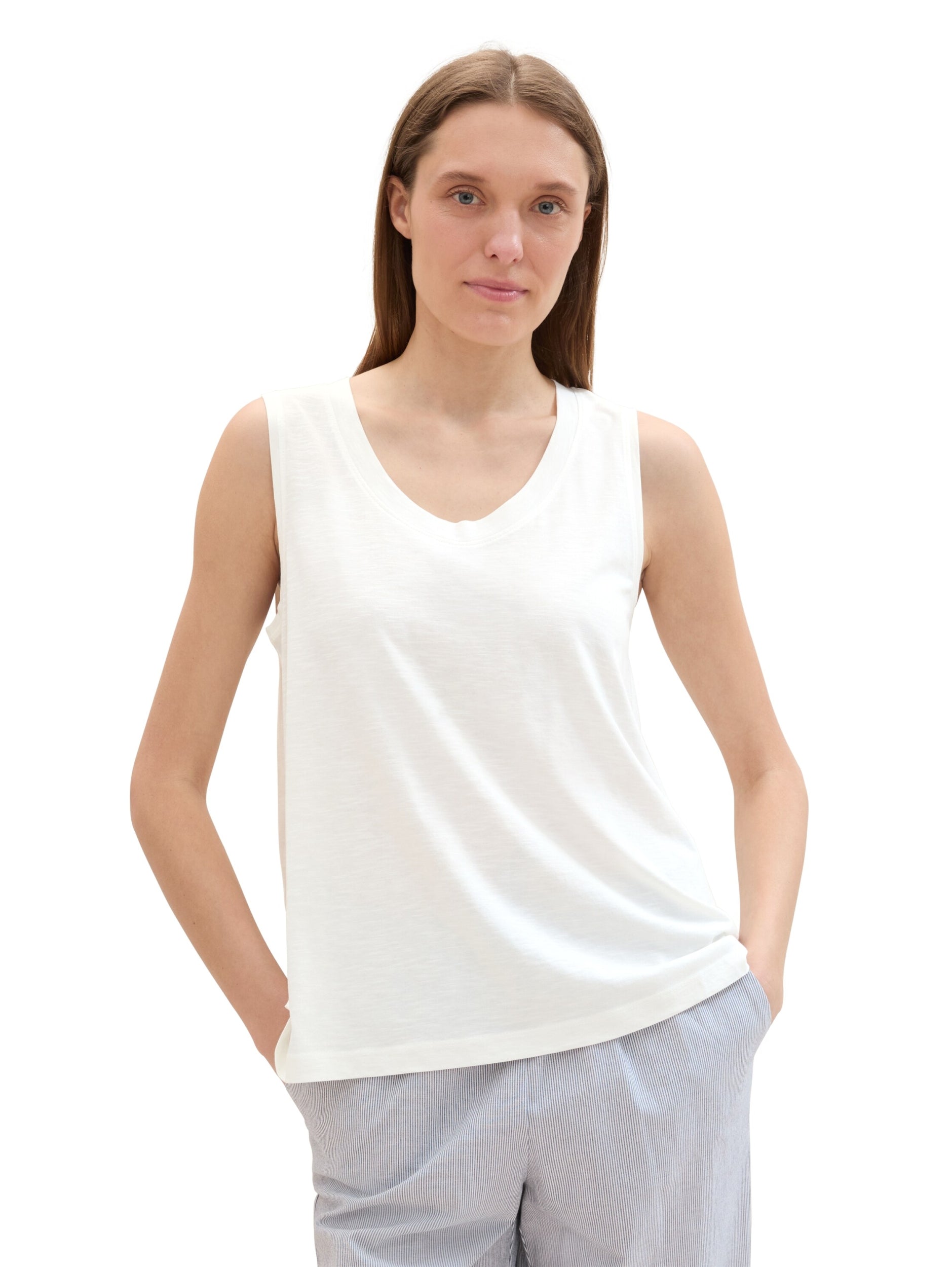 T-shirt top a-shaped Whisper White Bild 6