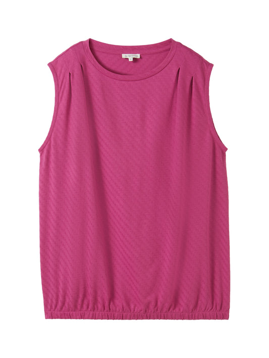 T-shirt top structured lush orchid Bild 1