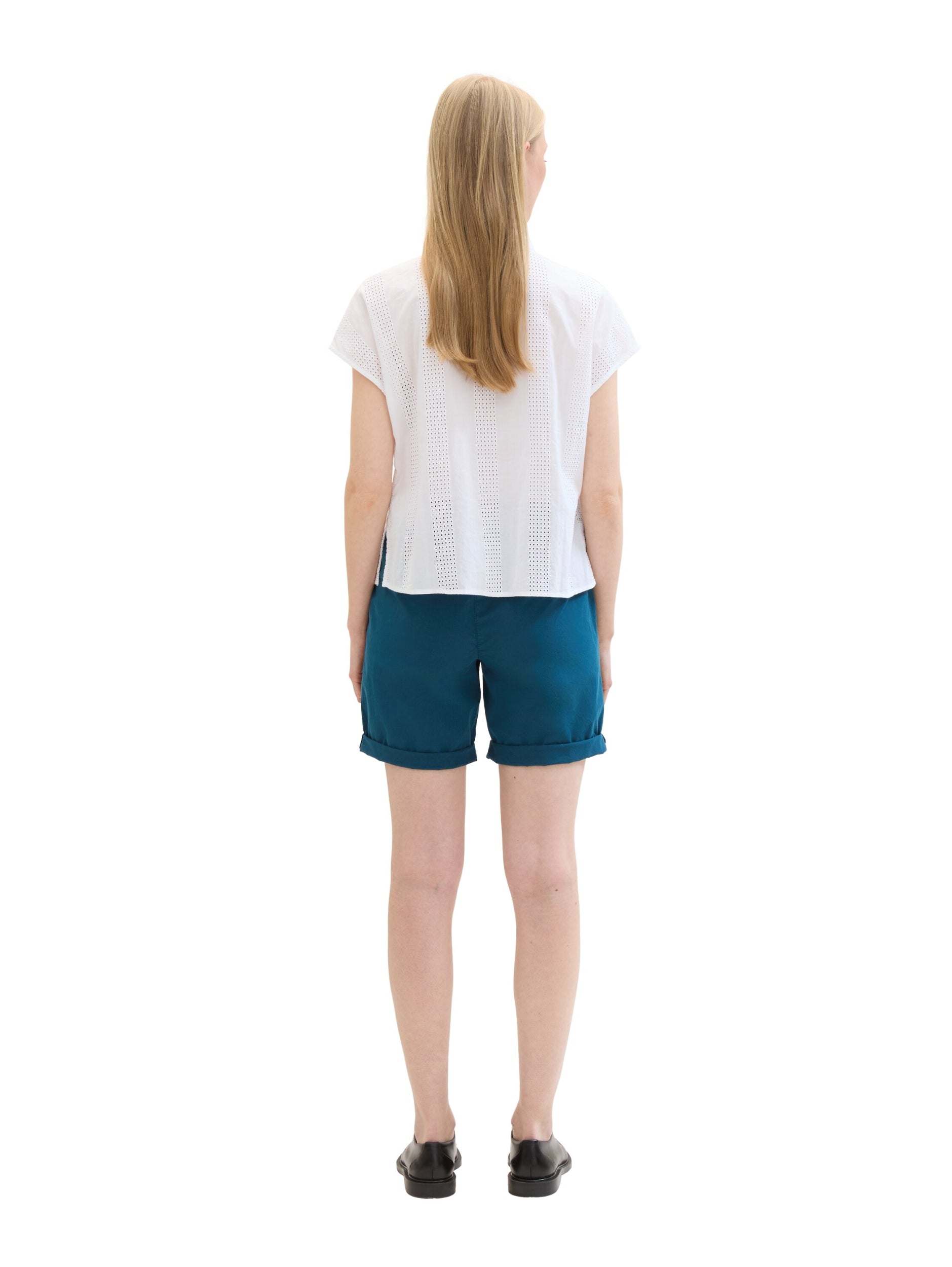 Tom Tailor Chino Bermuda Moss Blue Bild 6