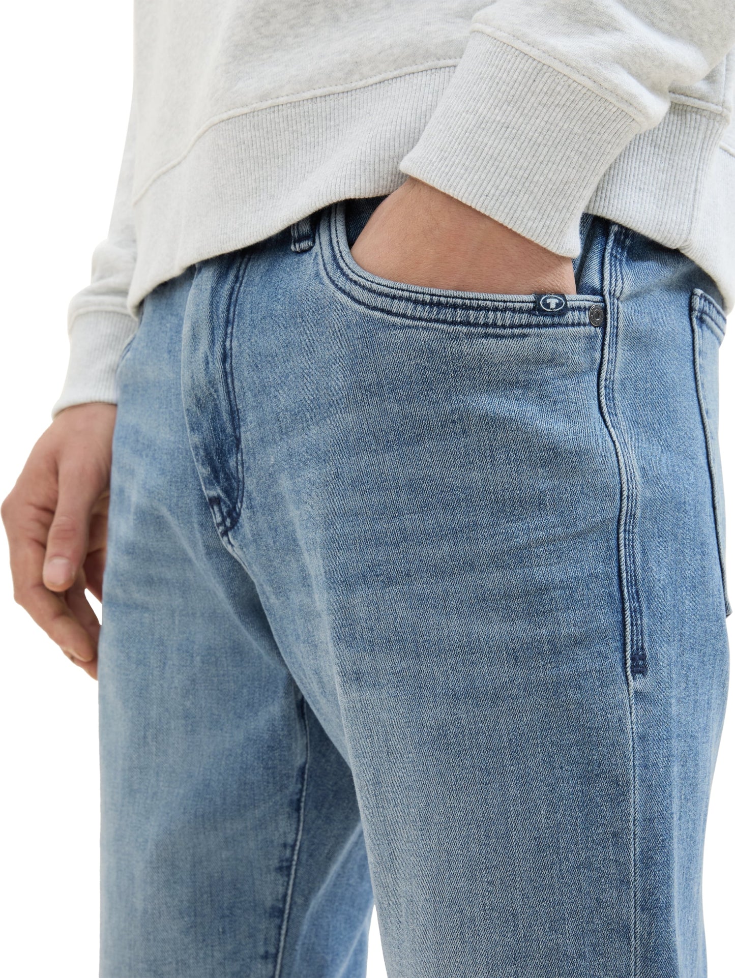 TOM TAILOR Marvin straight Stone Blue Den Bild 7