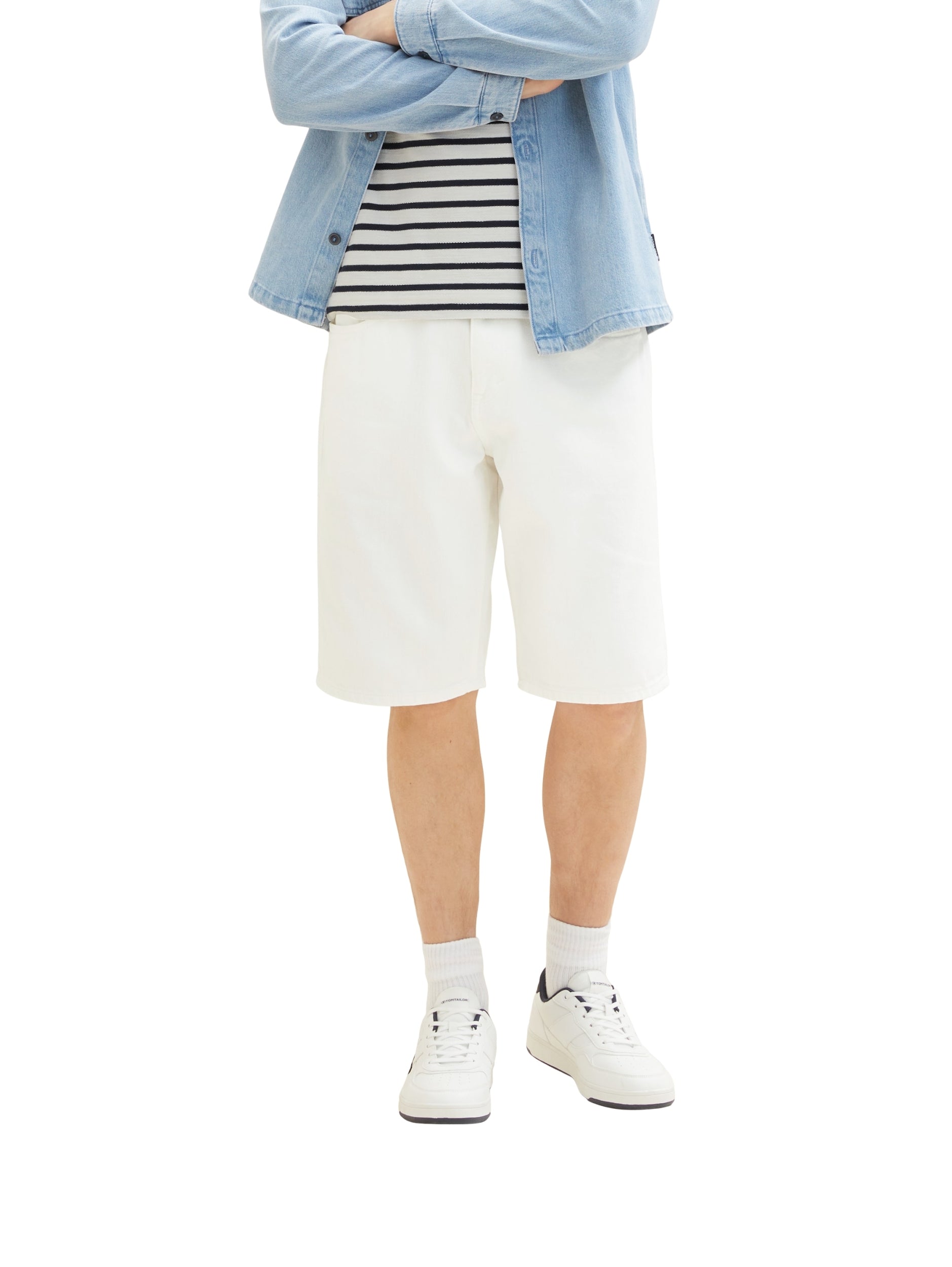 Tom Tailor Morris shorts White Denim Bild 2
