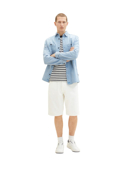 Tom Tailor Morris shorts White Denim Bild 7