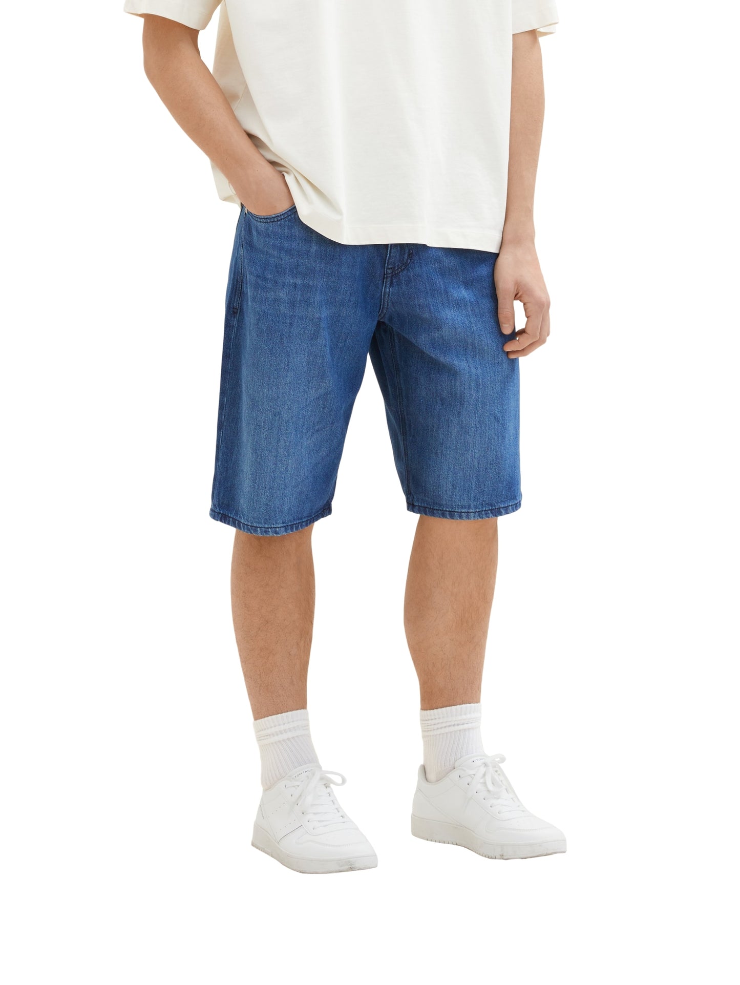 Tom Tailor Morris shorts Used Mid Stone Bild 2
