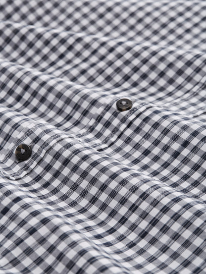 vichy checked shirt navy white sma Bild 2