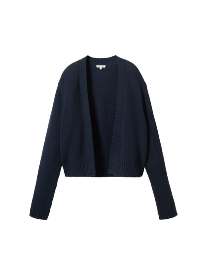 knit structured cardigan sky captain bl Bild 1