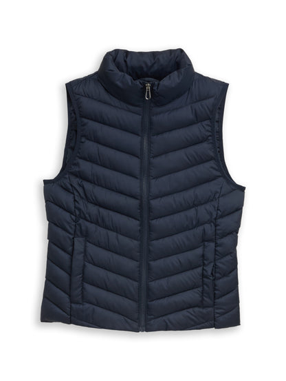 lightweight puffer vest sky captain bl Bild 1