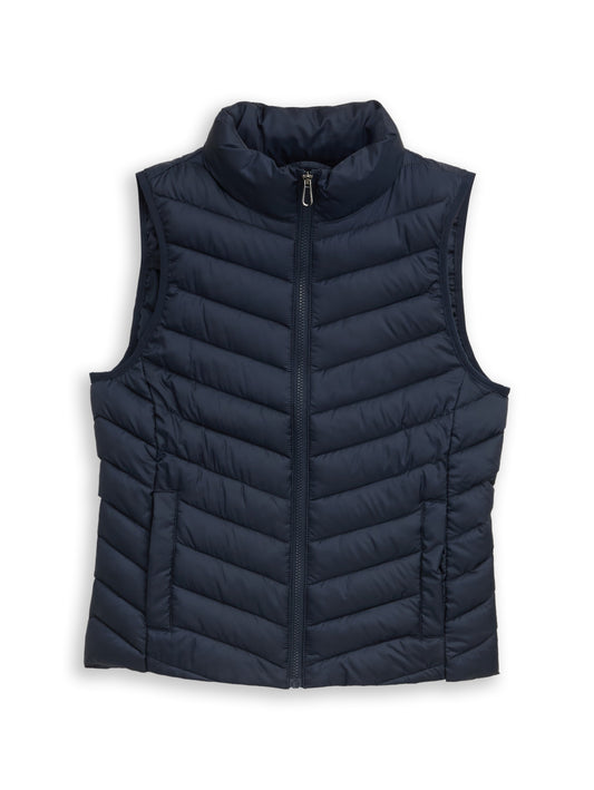lightweight puffer vest sky captain bl Bild 1