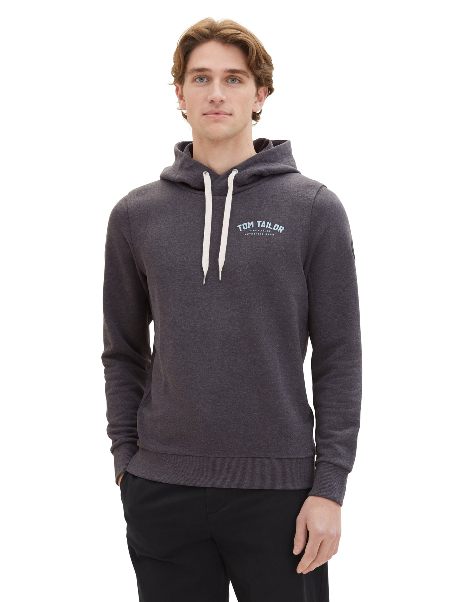 logo hoodie Dark Grey Mela Bild 2