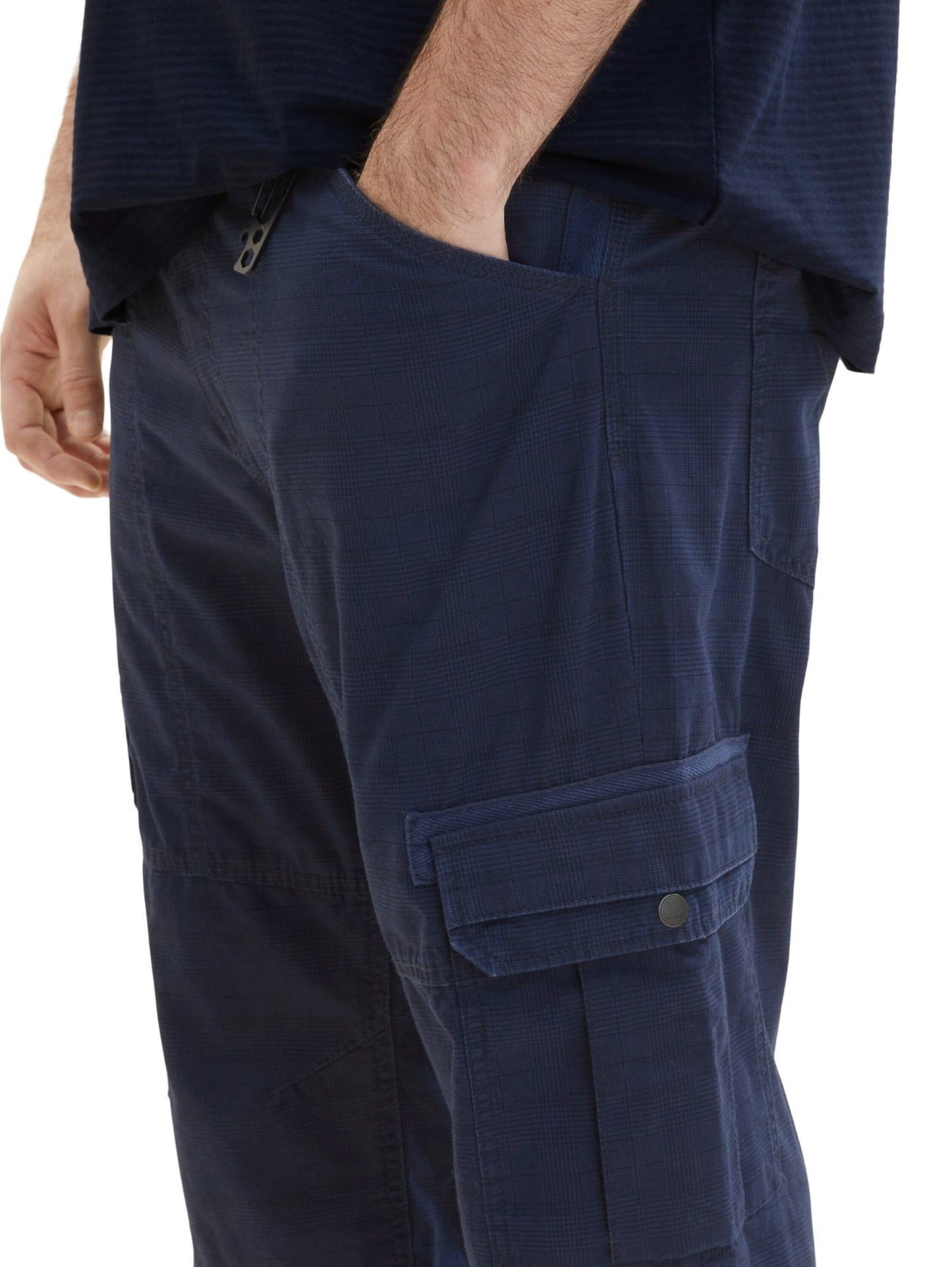 max overknee navy check Bild 7
