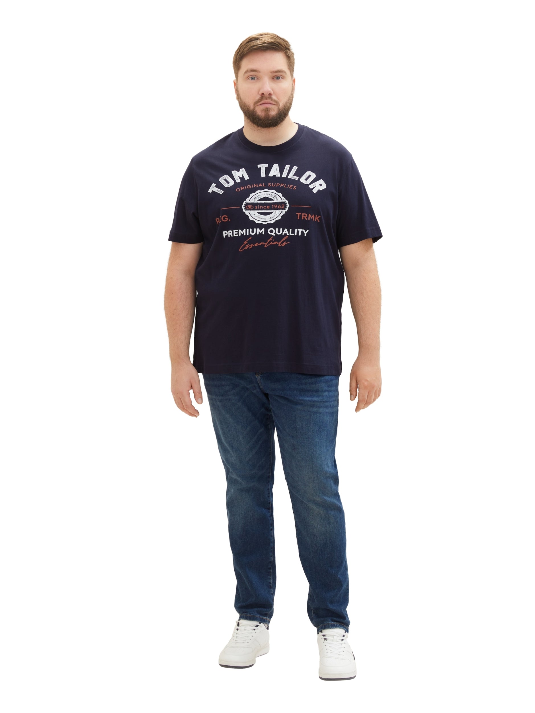 plus logo tee sky captain bl Bild 4