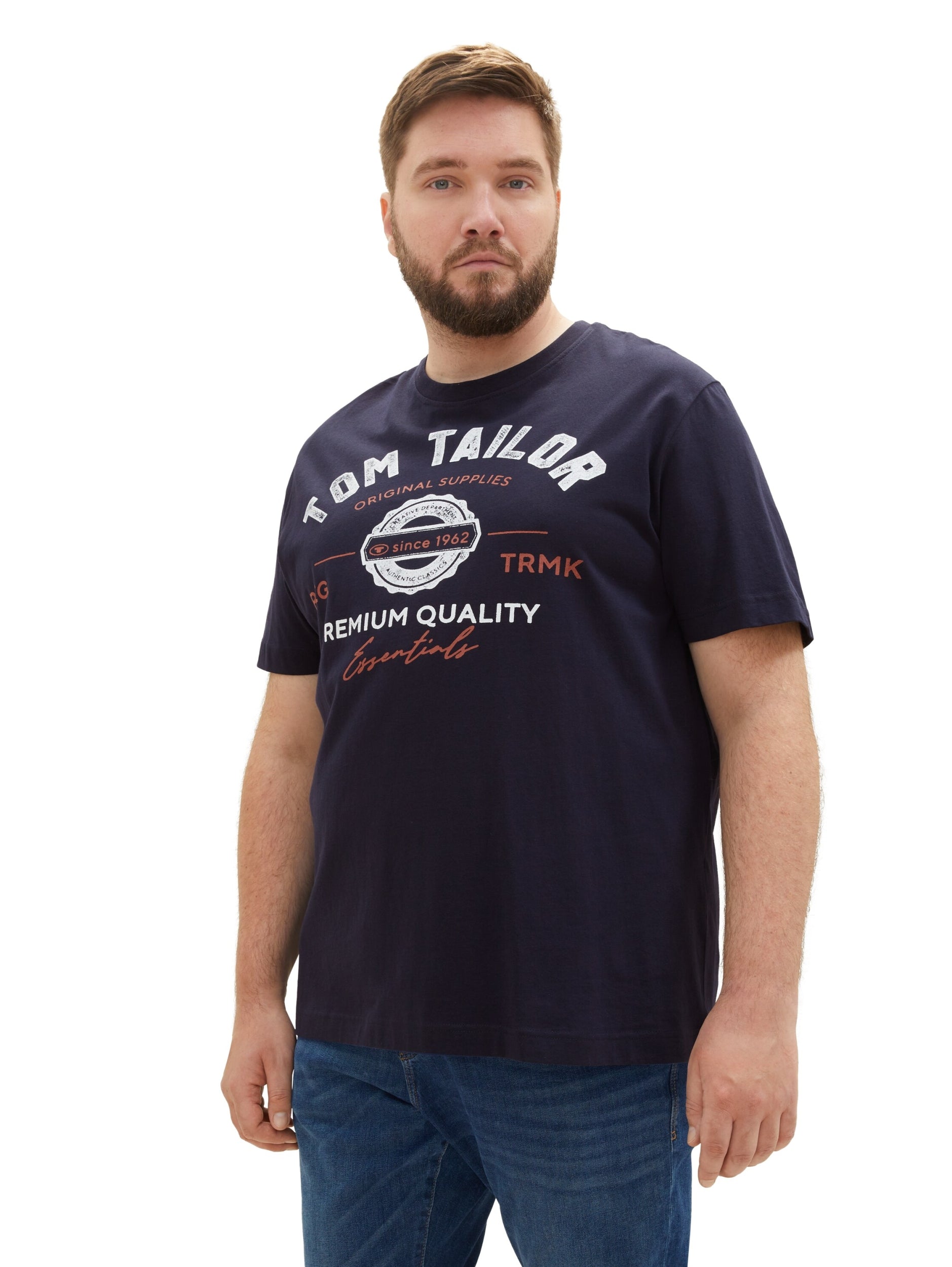 plus logo tee sky captain bl Bild 7
