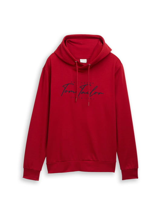 printed hoodie Coach Red Bild 1