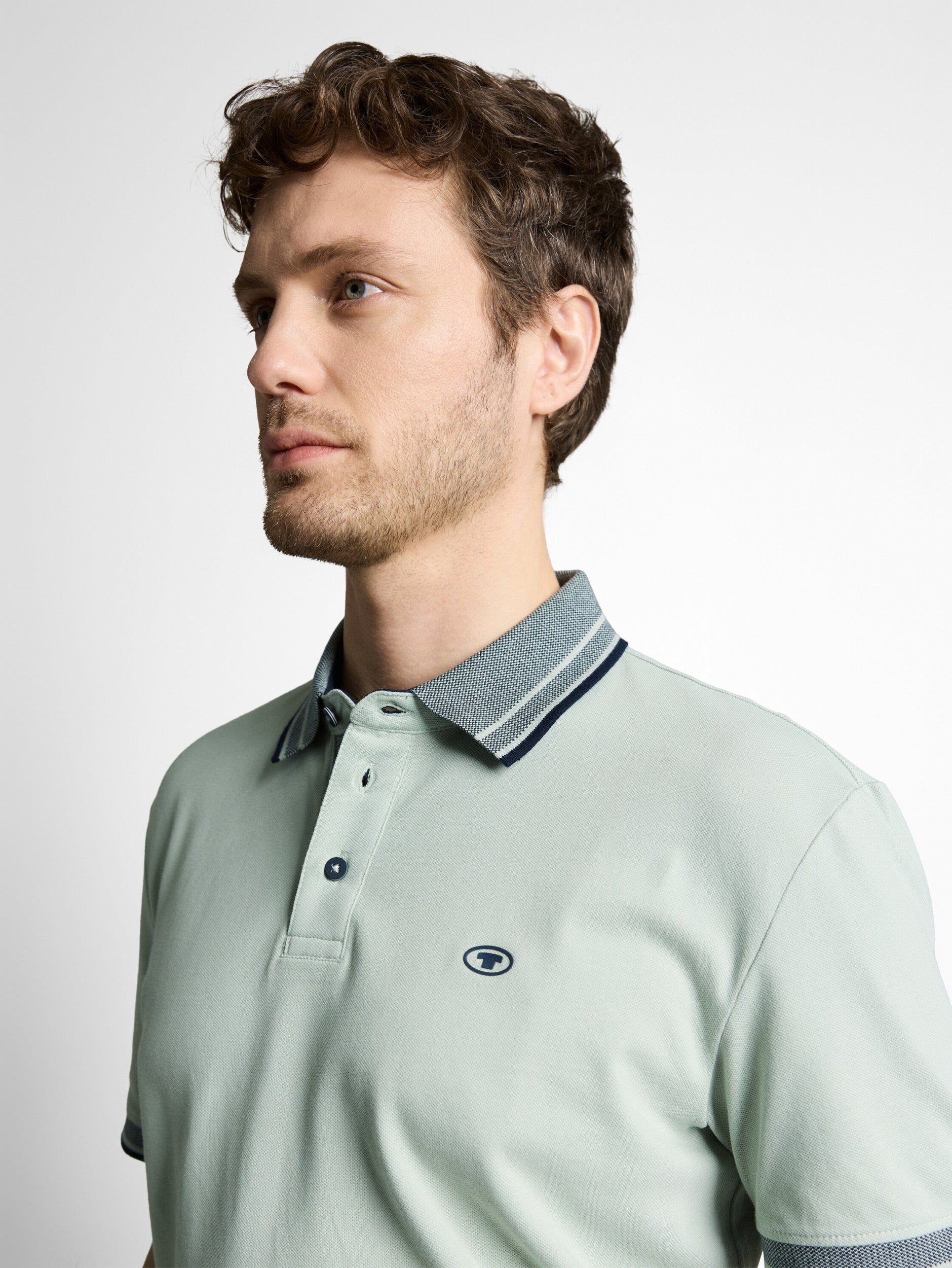 printed polo soft greyish g Bild 6