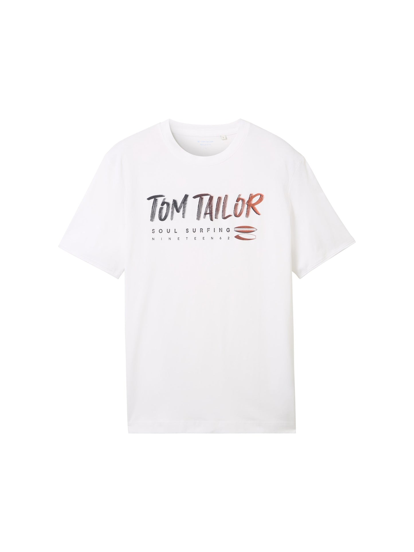 printed t-shirt White Bild 1