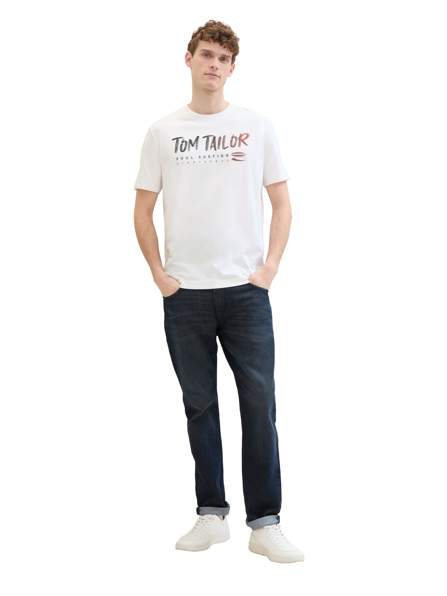 printed t-shirt White Bild 4