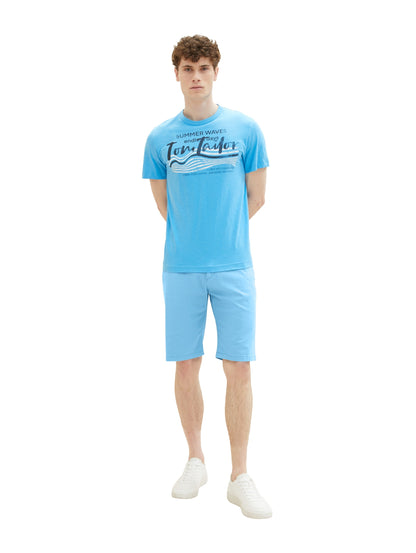 regular stretch chino shorts rainy sky blue Bild 7