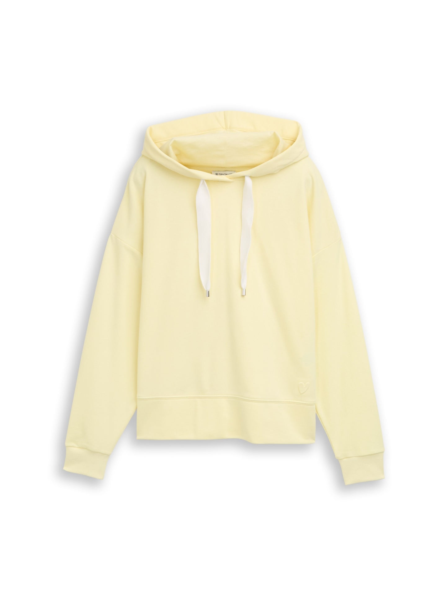 Sweatshirt hoodie w emboss soft lemon Bild 1