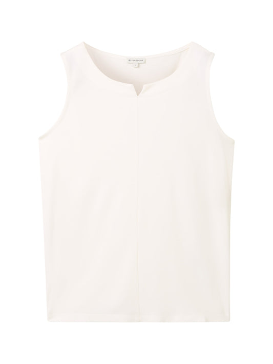 T-shirt cupro top Whisper White Bild 1