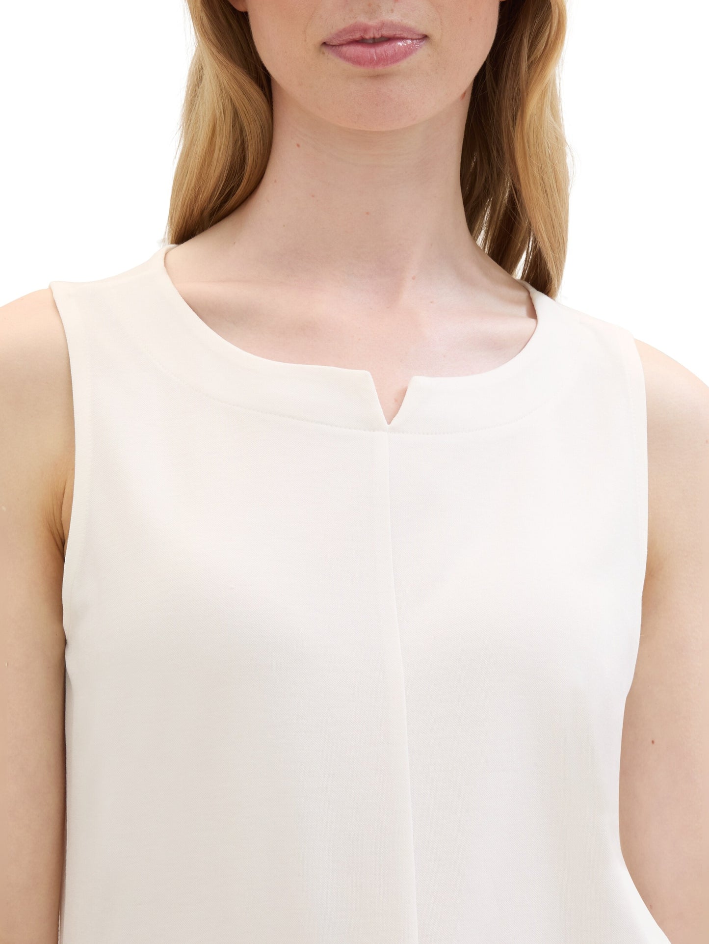 T-shirt cupro top Whisper White Bild 7