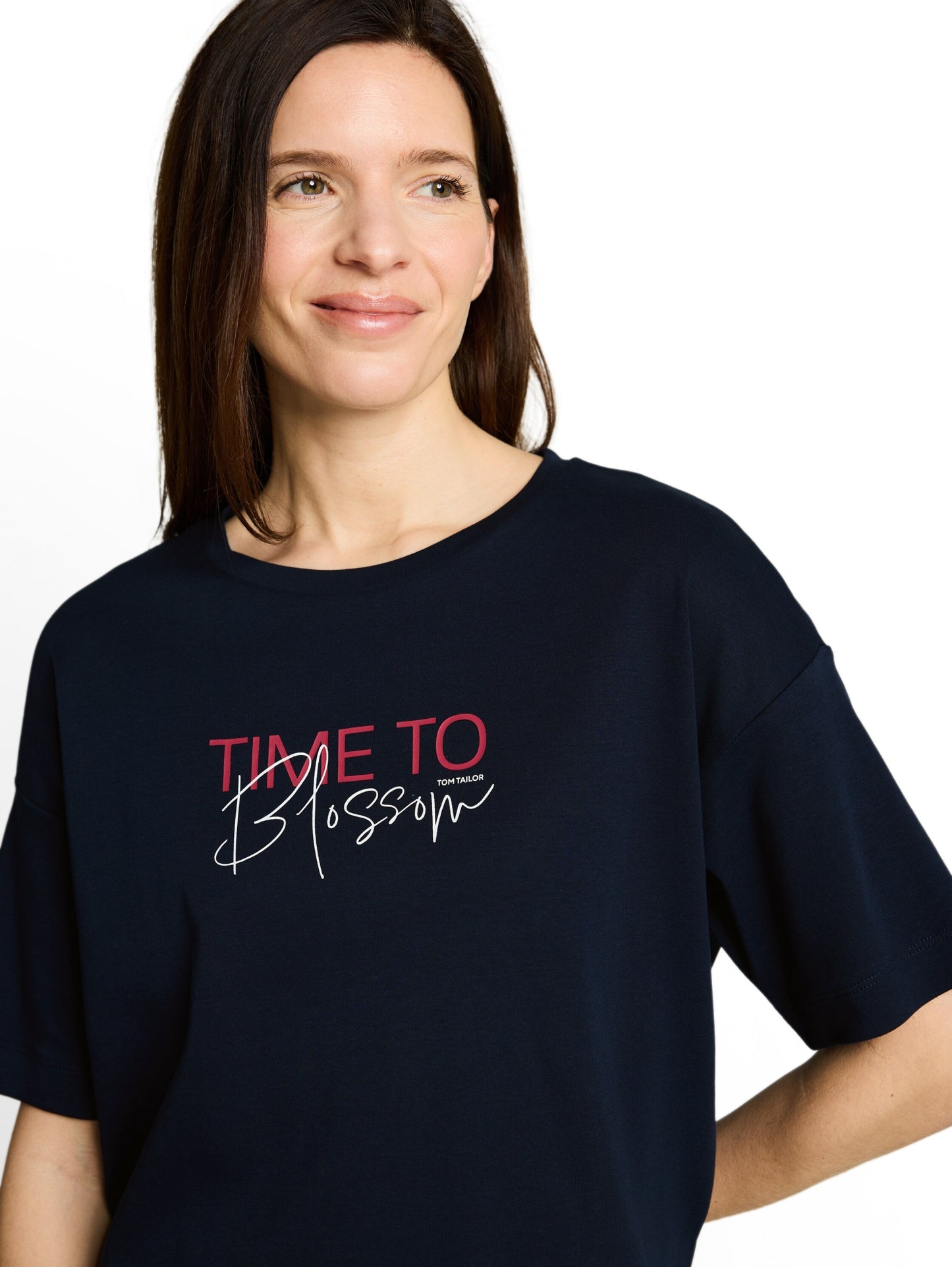 T-shirt overcut shoulder sky captain bl Bild 6