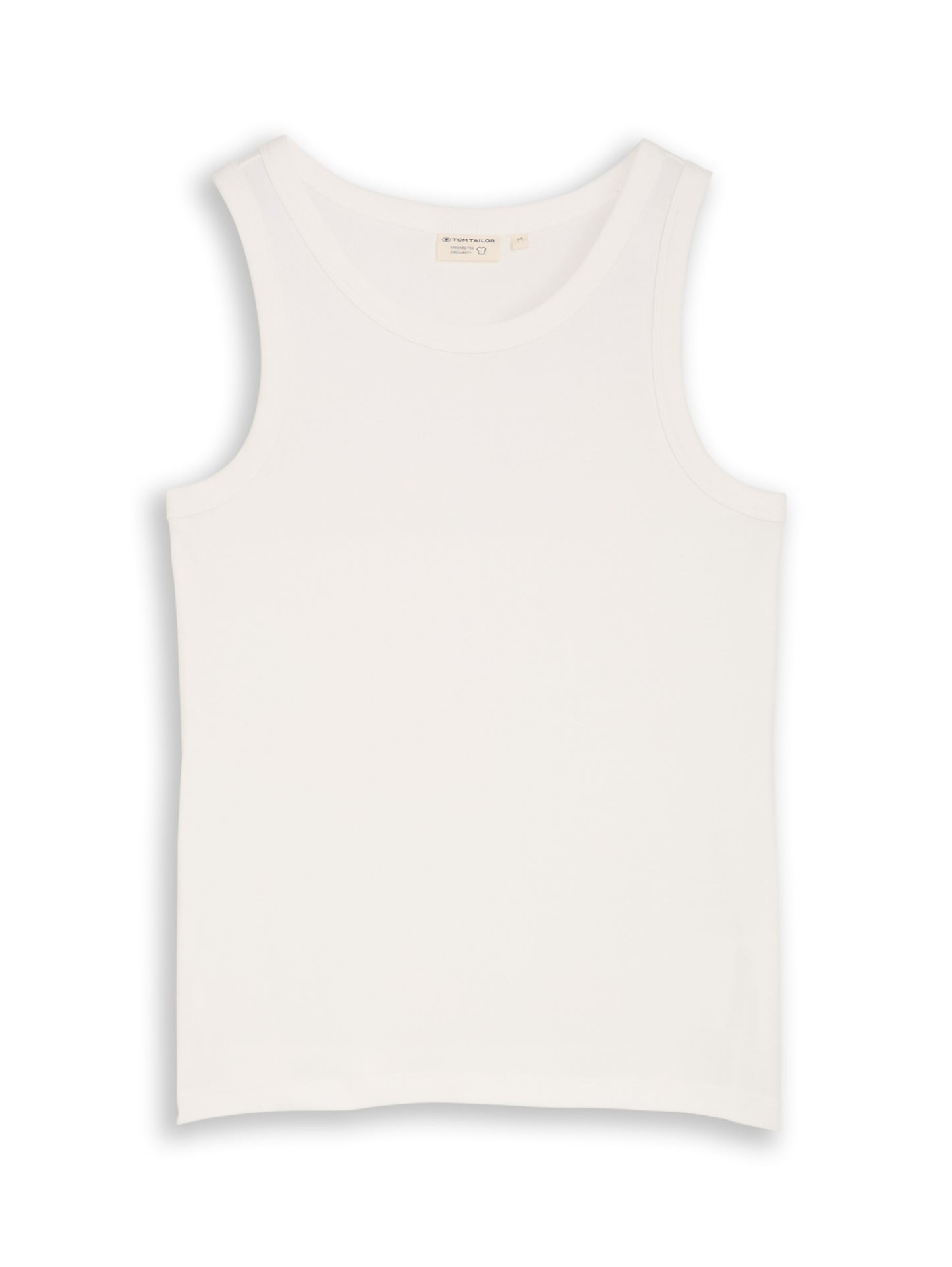 T-shirt rib top Whisper White Bild 1