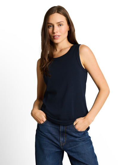 T-shirt rib top sky captain bl Bild 6