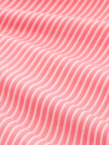 T-shirt striped blouse with st soft coral pin Bild 2