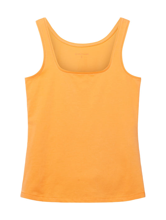 Top carré neck bright mango o Bild 1
