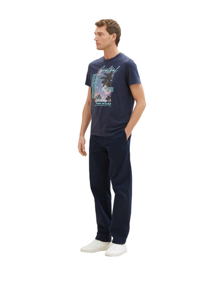 washed photoprint t-shirt sky captain bl Bild 7