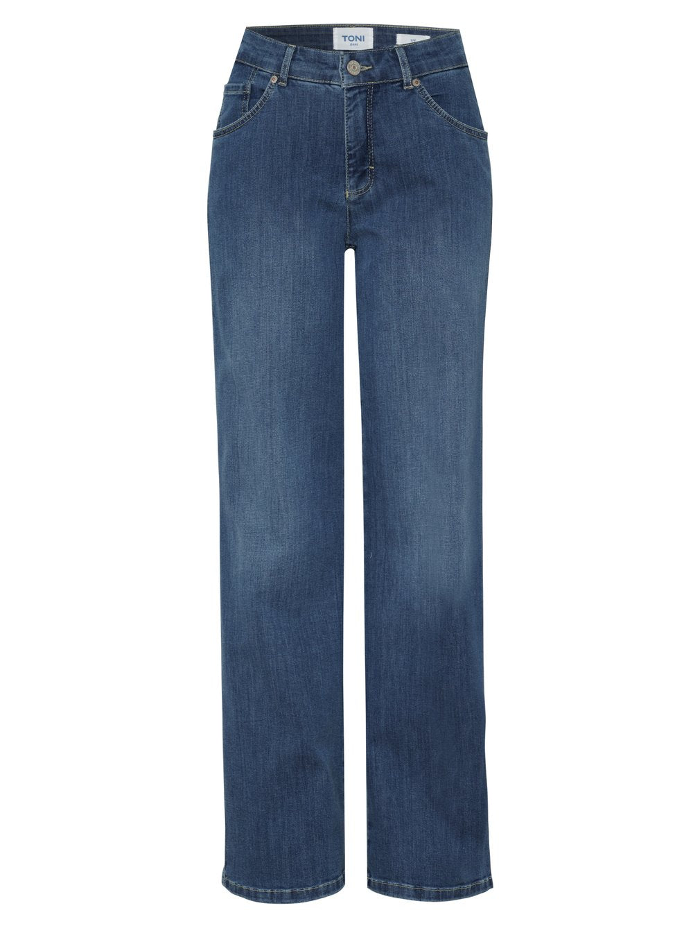 Liv Wide Blue Bleached Au Bild 1
