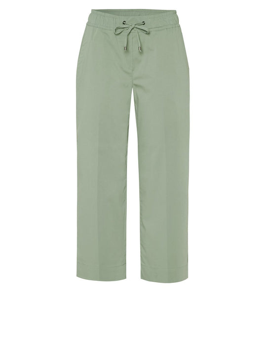 Pia Wide Leg 3/4 Khaki Bild 1